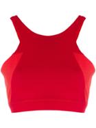 Bodyism I Am Fiesty Sports Bra - Red