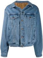 Forte Dei Marmi Couture Lined Denim Jacket - Blue