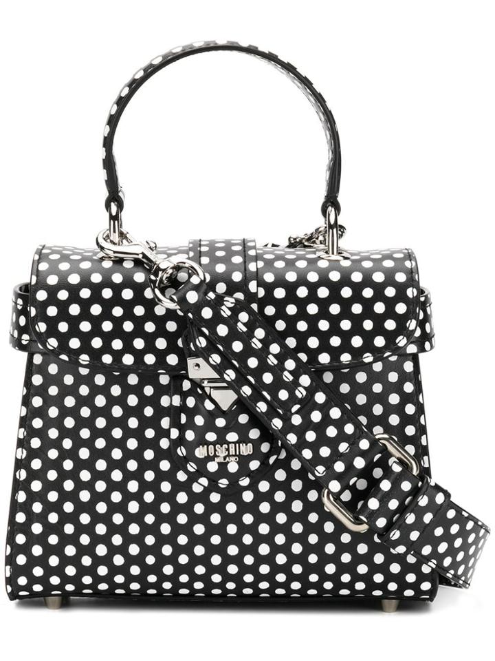 Moschino Polka Dots Mini Bag - Black