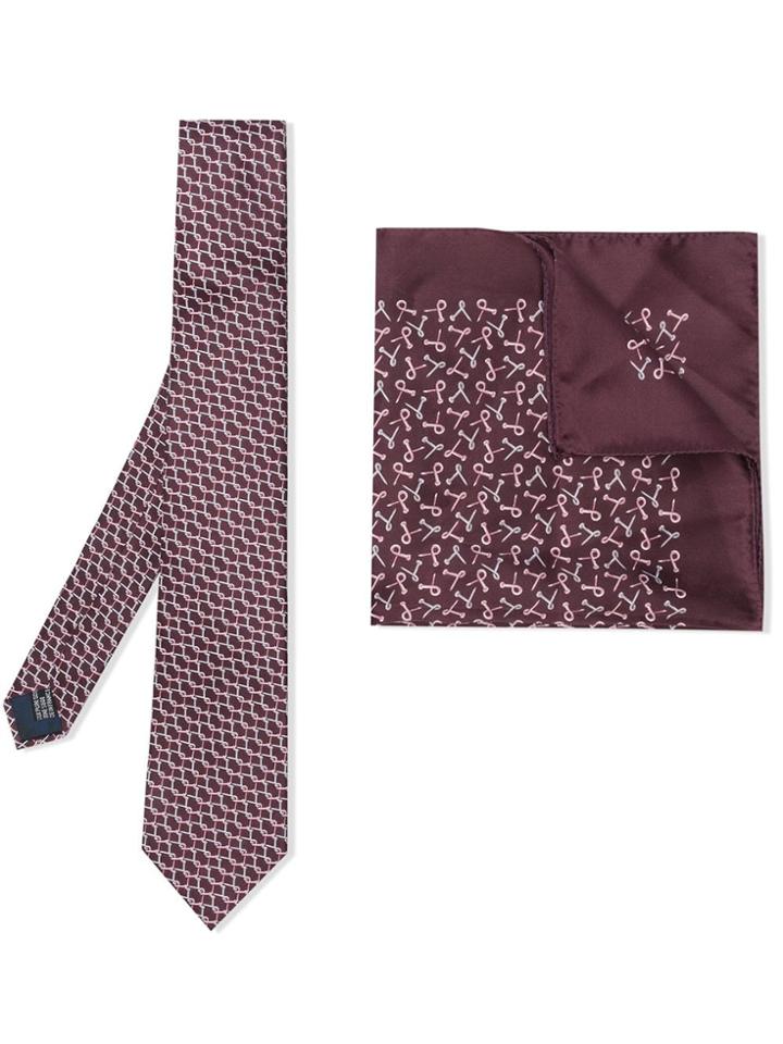 Lanvin Skull Formal Blazer - Red