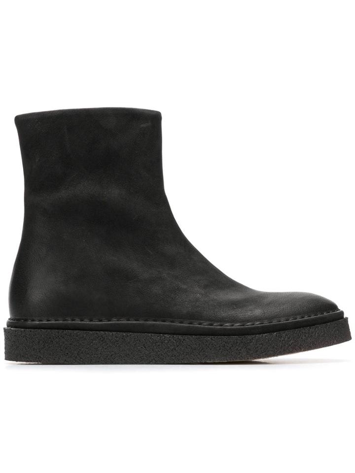 Del Carlo Del Carlo 10608 Black Leather/fur/exotic Skins->leather