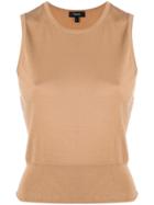 Theory Slim Fit Vest - Nude & Neutrals