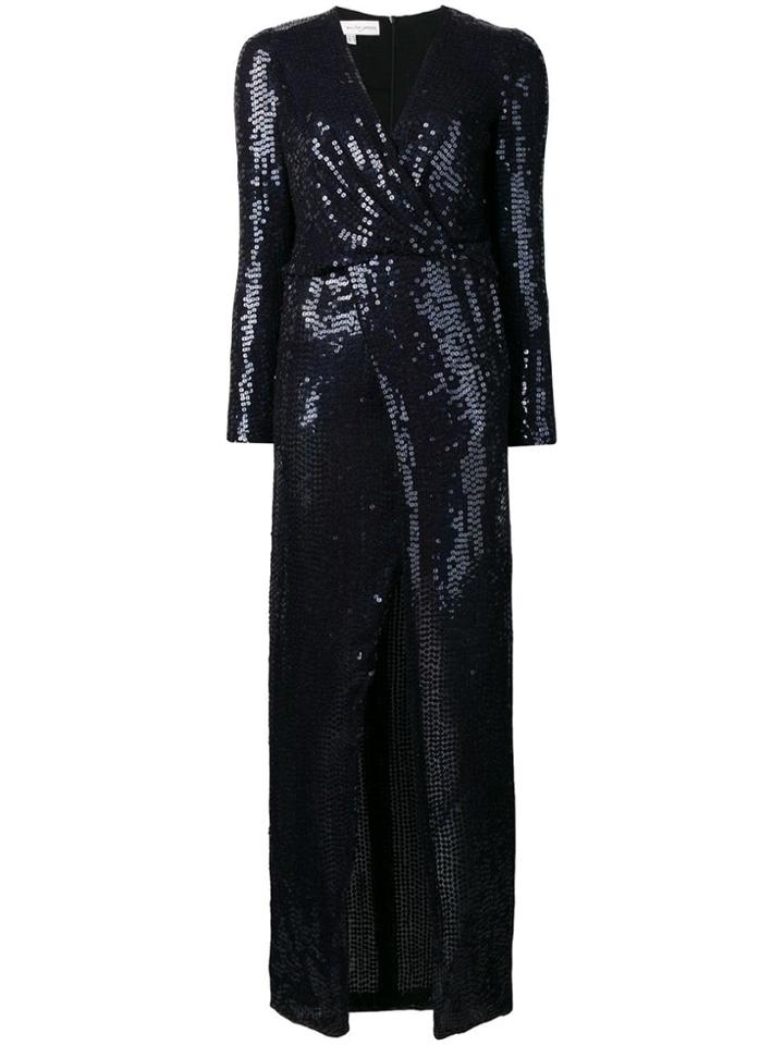 Galvan Vera Dress - Blue