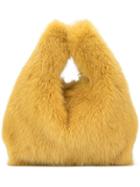 Simonetta Ravizza Mini Furrissima Tote Bag - Yellow