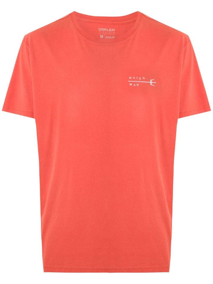 Osklen T-shirt Regular Tridente Waterman - Orange