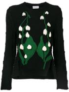 Sonia Rykiel Crewneck Snowdrop Sweater - Black
