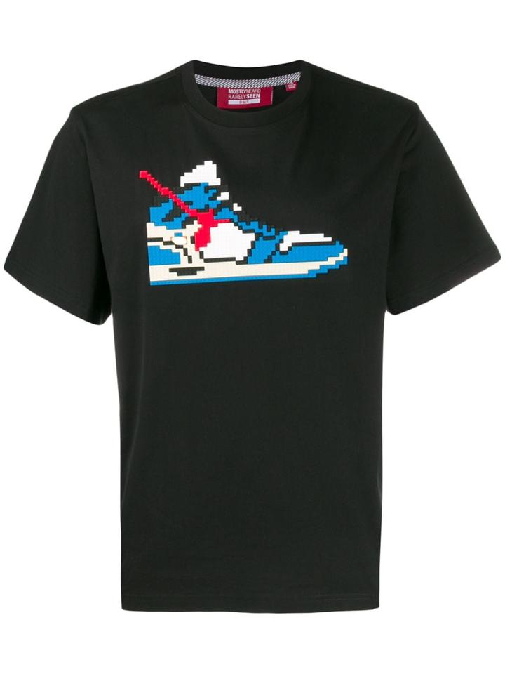 Mostly Heard Rarely Seen Sneaker Embellished T-shirt - Black