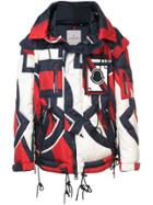 Moncler Colour-block Zipped Jacket - Blue