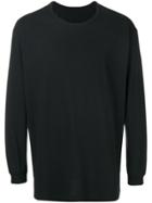 Issey Miyake Crew Neck Sweatshirt - Black