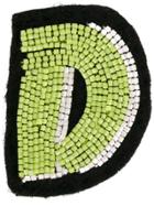 Olympia Le-tan Alphabet Patch - Green