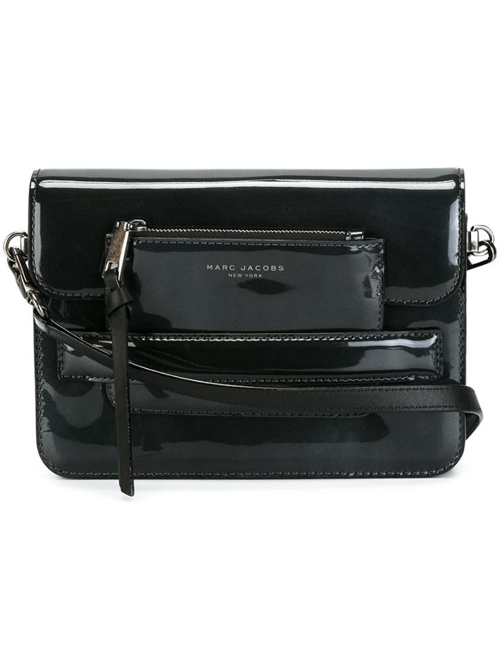 Marc Jacobs 'madison' Crossbody Bag, Women's, Grey, Patent Leather