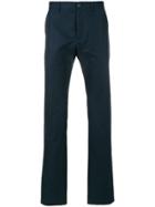 Versace Tailores Tapered Trousers - Blue