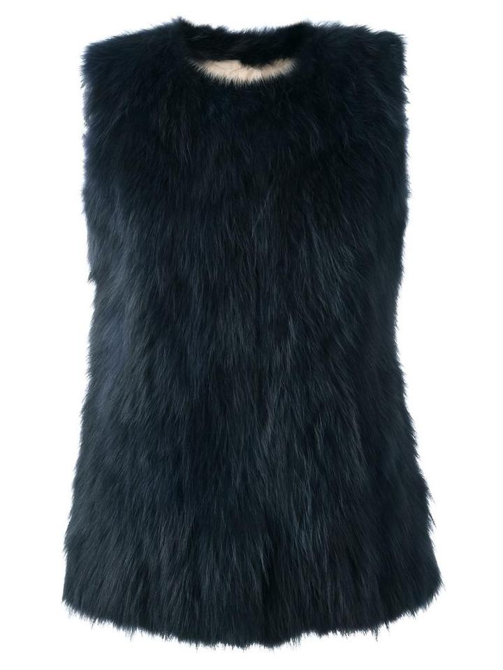 S.w.o.r.d 6.6.44 'allurement' Jacket, Women's, Blue, Raccoon Dog/polyester