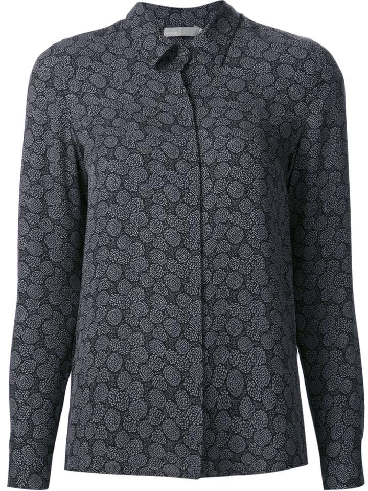 Vince Jacquard Shirt - Black