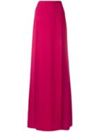 Chalayan Long Split Skirt, Women's, Size: 42, Pink/purple, Acetate/viscose