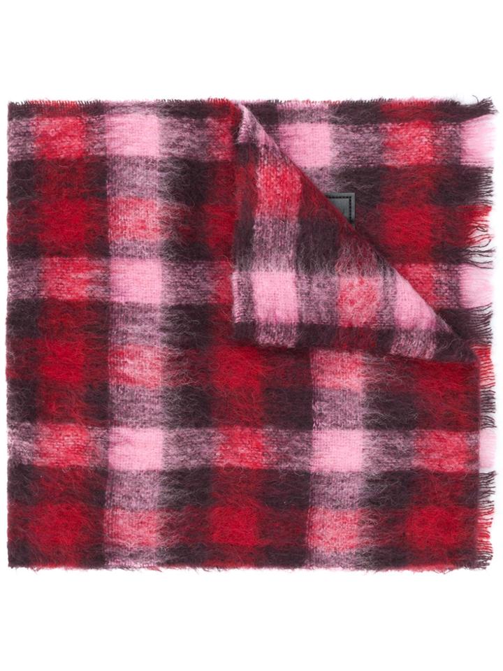 Dsquared2 Checked Tartan Scarf - Multicolour