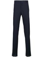 Alexander Mcqueen Classic Tailored Trousers - Blue