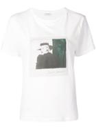Saint Laurent Photographic Print T-shirt - White