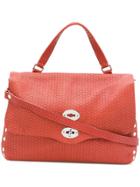 Zanellato Wave Pattern Tote Bag - Red