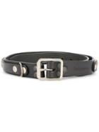 Black Means Buckle Belt
