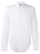 Theory - Rammy Shirt - Men - Cotton/linen/flax - S, White, Cotton/linen/flax