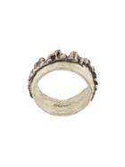 Holzpuppe Jeju Columnar Joint Ring - Metallic