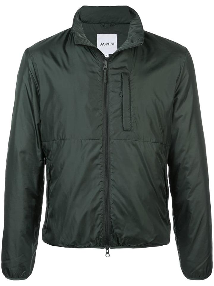 Aspesi Padded Windbreaker Jacket - Green