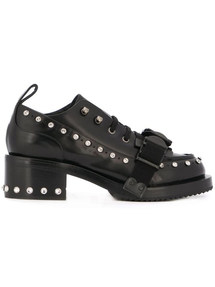 No21 Studded Lace-up Shoes