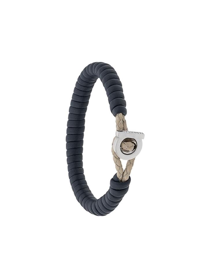 Salvatore Ferragamo Twist Toggle Bracelet - Blue