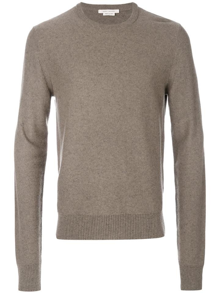 Marc Jacobs Crewneck Jumper - Brown