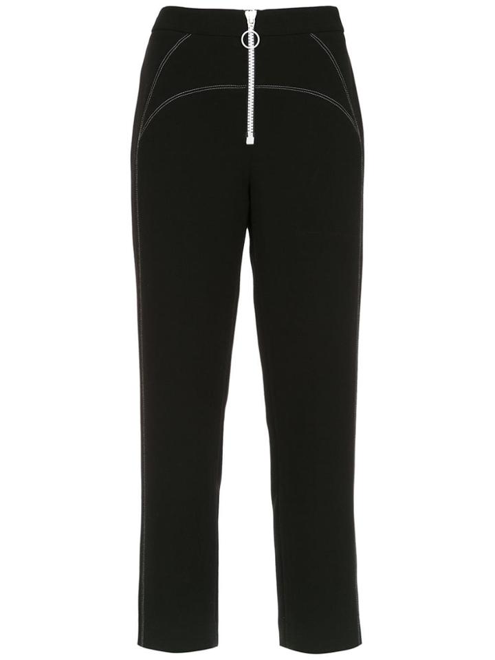 Nk Panelled Skinny Trousers - Black