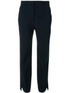 Mugler Metal Detail Trousers - Blue