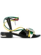 Toga Front Buckle Sandals
