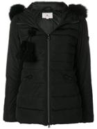 Peuterey Fur Hood Puffer Jacket - Black