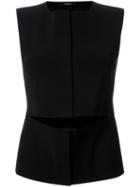 Bassike Cut-out Sleeveless Top