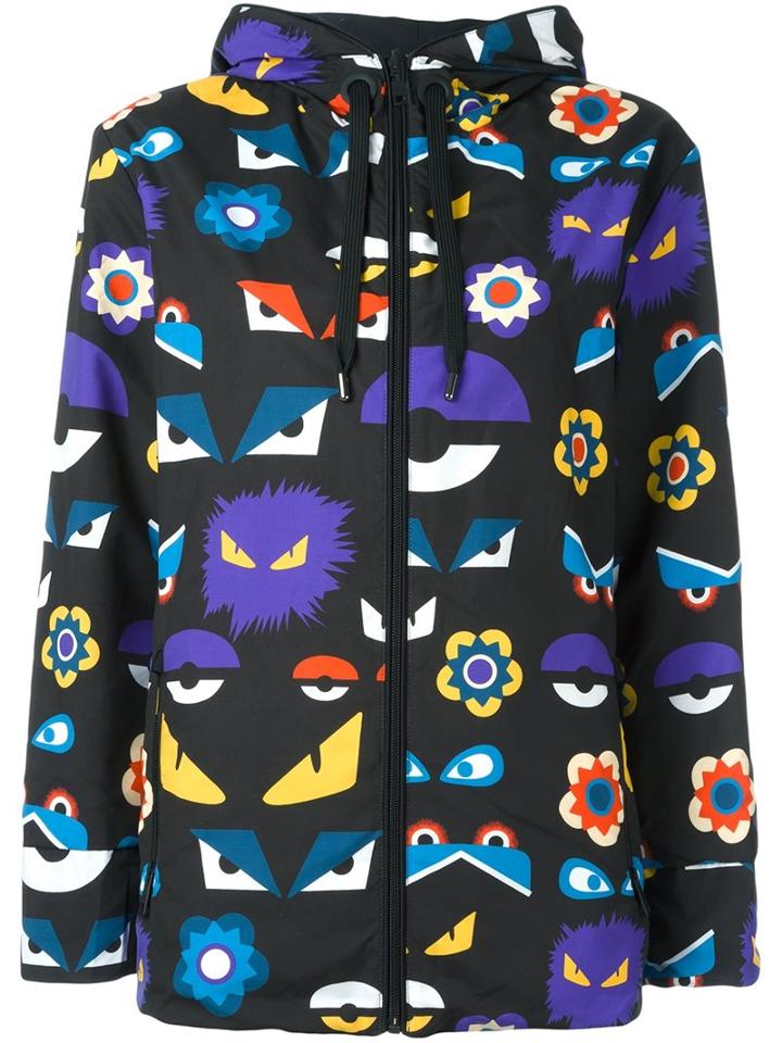 Fendi Bag Bugs Hooded Jacket