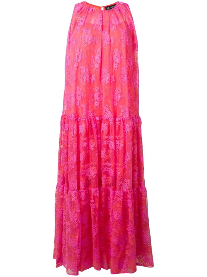 Gianluca Capannolo Martha Long Dress - Pink