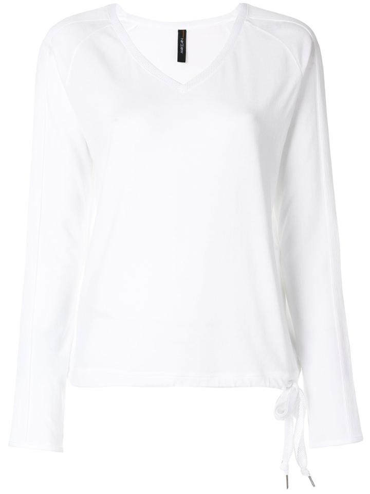 Marc Cain Elasticated Waist Jumper - White