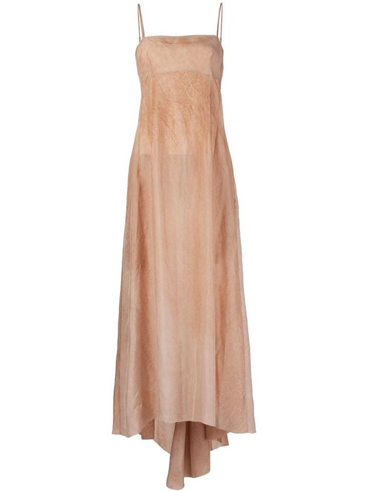 Uma Wang Fishtail Hem Cami Dress