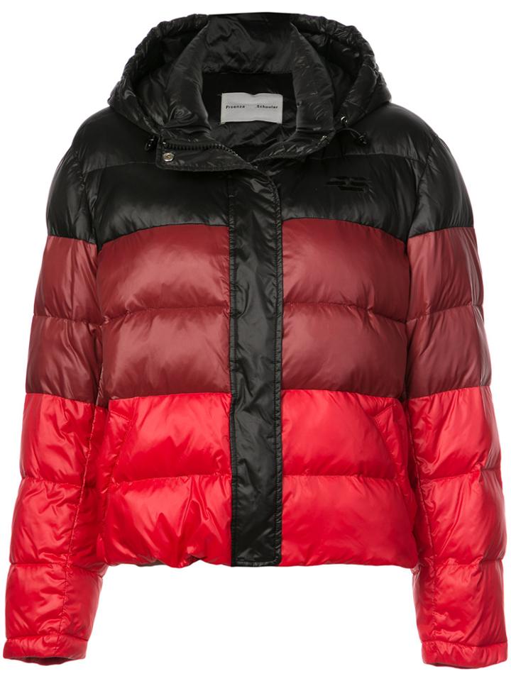 Proenza Schouler Pswl Hooded Puff Jacket - Red