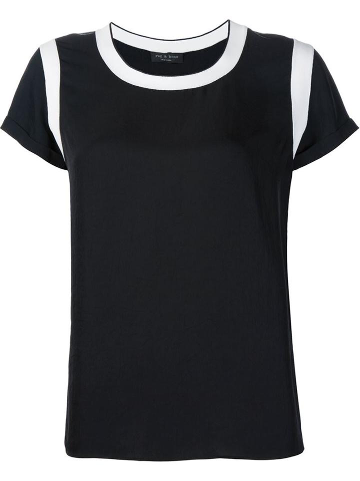 Rag & Bone Contrast Trim T-shirt
