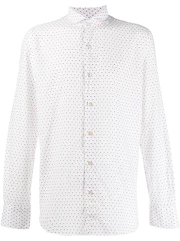 Finamore 1925 Napoli Paisley Print Shirt - White