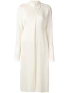 Ellery - Shirt Dress - Women - Polyester/acetate - 6, Women's, Nude/neutrals, Polyester/acetate