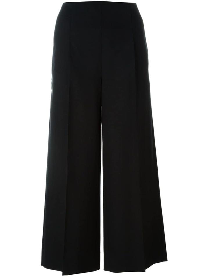 Chalayan Cropped Wide Leg Trousers - Black