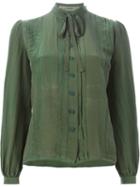 Jean Louis Scherrer Vintage Pussy Bow Shirt