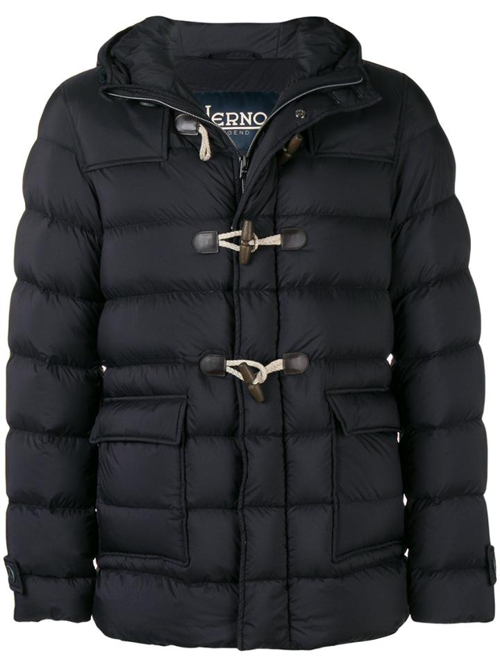 Herno Padded Duffle Coat - Blue