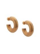 Sophie Buhai Small Column Hoop Earrings - Gold