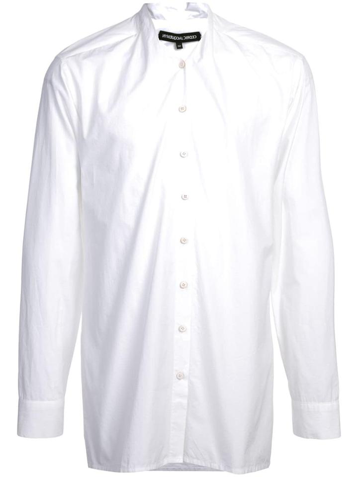 Cedric Jacquemyn Elongated Shirt - White