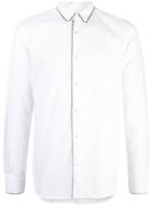 Officine Generale Contrast Trim Shirt - White