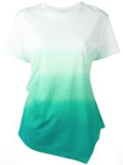 J.w.anderson Degrade T-shirt, Women's, Size: Xs, Green, Cotton